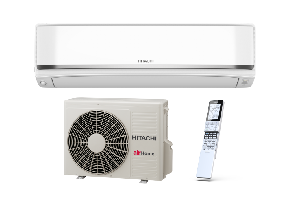Klimatyzator Ścienny HITACHI airHOME 800 Split 2.5 kW  (Zestaw) - airHome 800-25 - 1