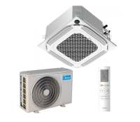 Klimatyzator kasetonowy MIDEA Compact Breezeless Split 3.5 kW (Zestaw) - KMCA4-12N8-A1 - 1