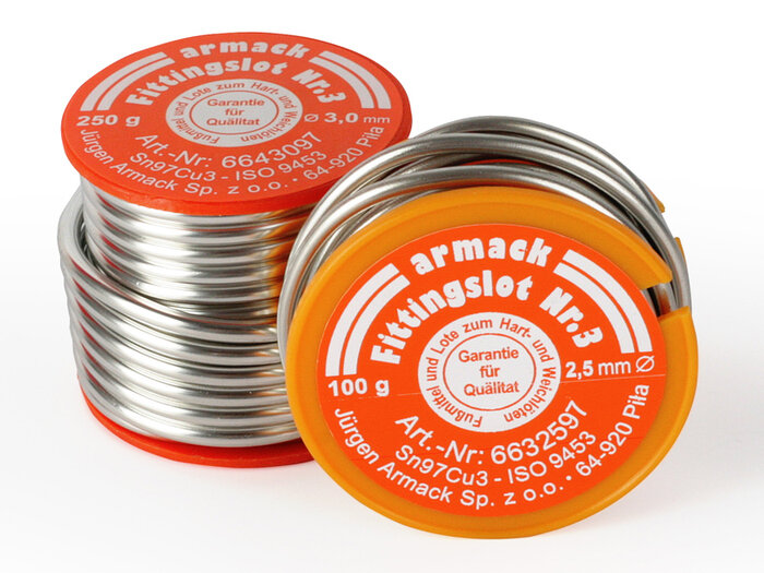 [1 szt.] Lut Miękki 2.0 mm  250 g nr 3 Sn97Cu3 - 6642097 - 1