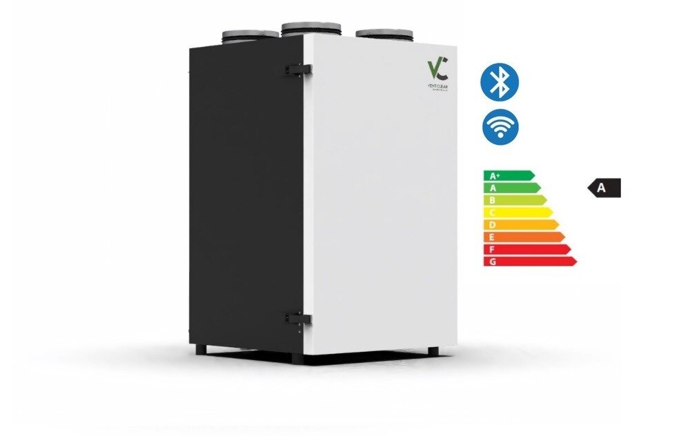 Rekuparator pionowy VD3 HE Comfort 370m3/h - SX-RVD3HEC - 1