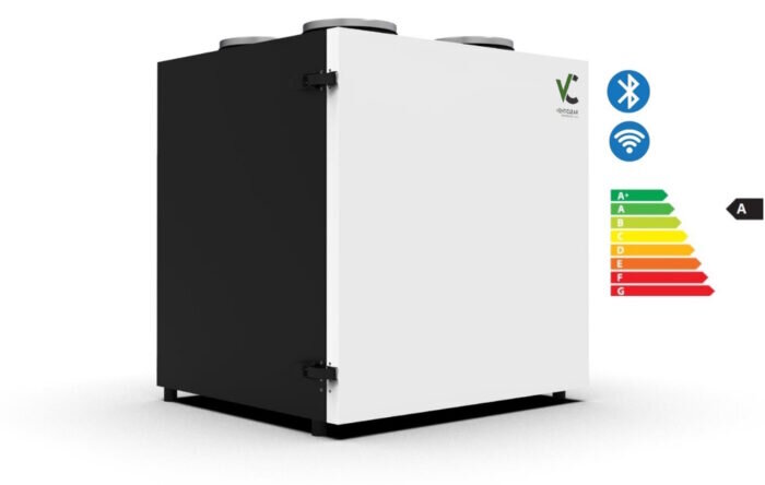 Rekuparator pionowy VD6 HR Comfort Plus 650m3/h - SX-RVD6HRCP - 1