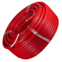 Rura 20 x 2,0 / 9mm PE-RT/AL/PE-RT w otulinie czerwona - RPOTC20-2 - 1