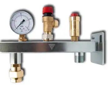 Grupa bezpieczeństwa CO 3 bary inox Vario Term - GBCO3B - 2