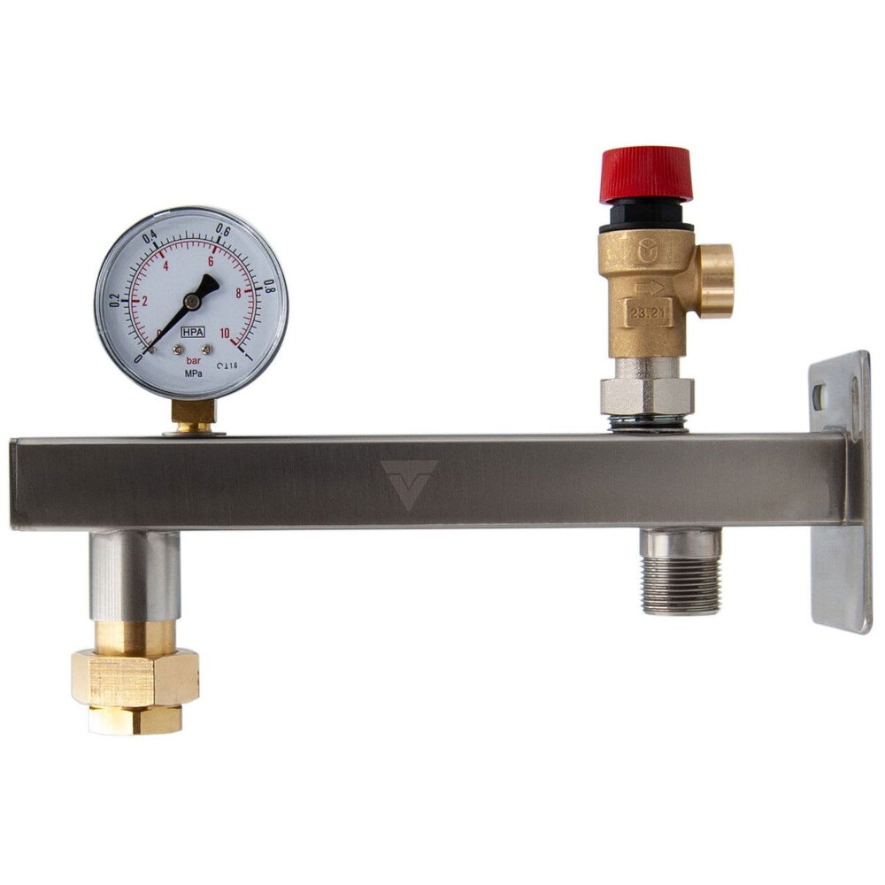 Ggrupa bezp. CWU 6bar inox Vario Term - GBCWU6B - 1