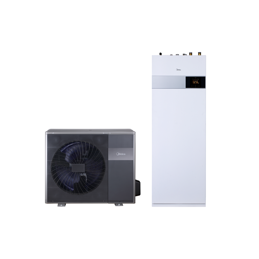 Midea M-Thermal Air-Water All in One PRO Heat Pump 8 kW (Set) - ALL-ONE-8A1/240B2 - 1
