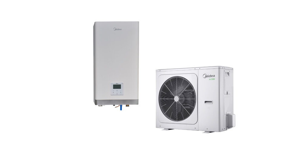 Air-to-Water PRO Split Heat Pump Midea M-Thermal 4 kW (Complete Set) &ndash; M-Thermal-4B1HB2 - 1