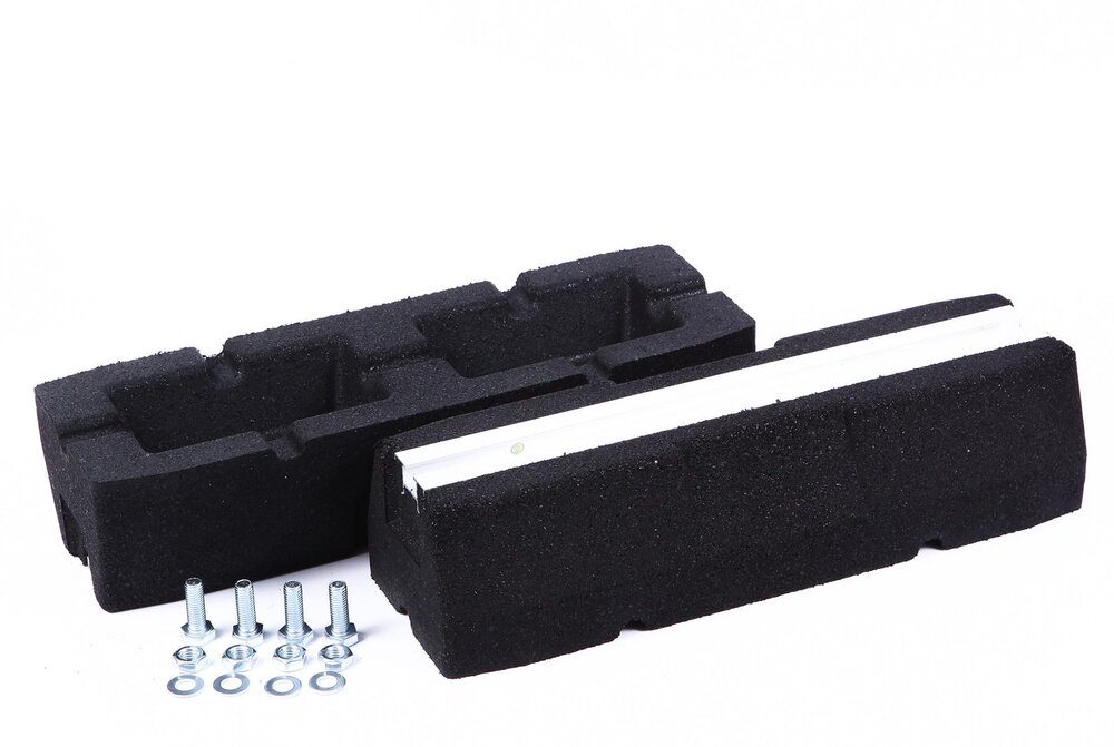 PODSTAWA GUMOWA (1 szt.) nośność do 180 kg CASTEL długość 400 mm (Akcesoria) - RB40-0 - 1