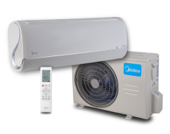 Klimatyzator Ścienny MIDEA BREEZELESS+ Split 2.6kW (Zestaw) - KFA-09N8-BA1 - 1