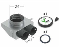 Skrzynka rozprężna 2 x 75 zestaw - SX-WS2X75/125SRZ - 1