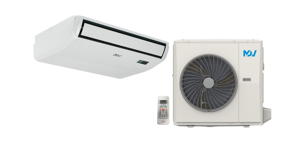 Klimatyzator Przypodłogowo-Podstropowy MDV Split 7kW (Zestaw) - ZMUE-24N8-D1 - 1