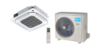 Klimatyzator kasetonowy MIDEA SLIM Breezeless Split 14.1kW (Zestaw) - KMCD-48N8-D3 - 1