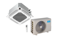 Midea Compact Breezeless KMCA4-18N8-A1 5.3 kW R32 Cassette Air Conditioner - 1