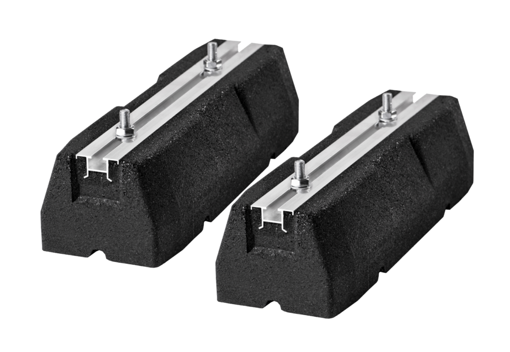 PODSTAWA GUMOWA 400x95x130 mm [2 szt.] - RB400/130/BOX - 1