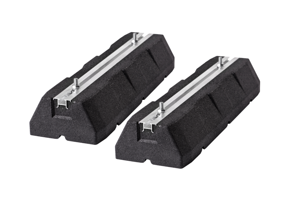 PODSTAWA GUMOWA [2 szt.] nośność do 600 kg CASTEL długość 600 mm (Akcesoria) - RB600/180/BOX - 1