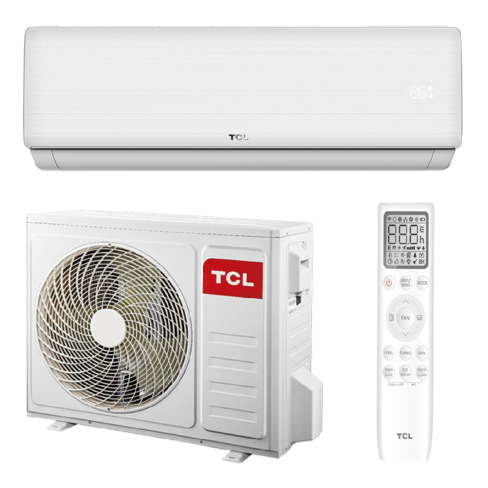Klimatyzator Ścienny TCL ELITE Split 3.4 kW (Zestaw) - TAC-12CHSD/XAB1IN - 1