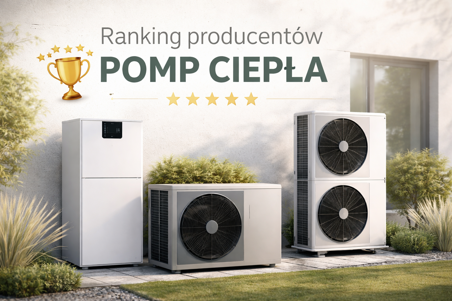 Ranking producentów pomp ciepła – TOP 5 propozycji na 2026