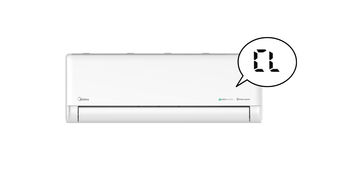 Komunikat „CL” oraz zasady czyszczenia filtrów w klimatyzatorach Midea Midea Solstice